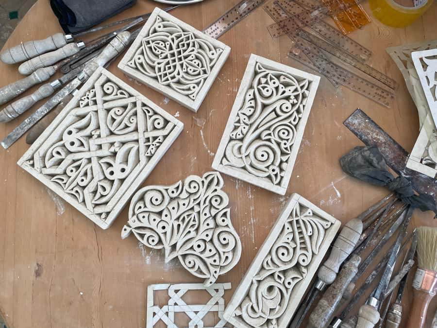 Moroccan Plaster Sculpture Workshop - What you get to take home, and why it feels special