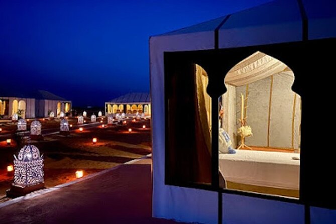Morocco Luxury Camp in Merzouga Desert, Camel Ride, Car Service - The timing: a 5:00 pm start and a full 20-hour rhythm