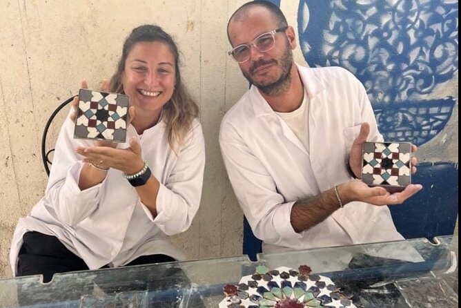 Mosaic workshop in Marrakech - Meet the master mosaicist and learn the real process