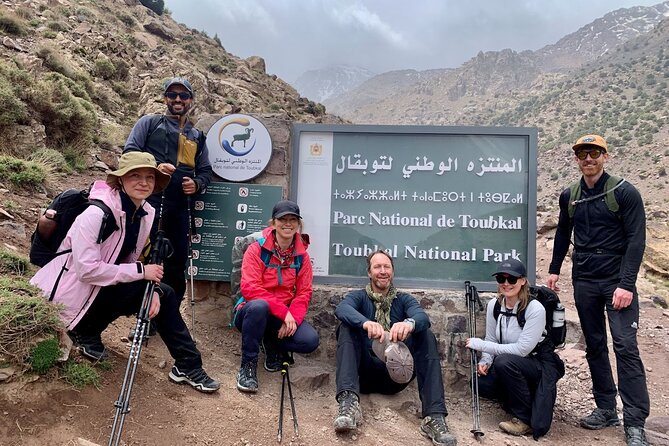 Mt Toubkal Ascent Express Trek 2 Days 1 Night - The long descent back to Imlil and Marrakech