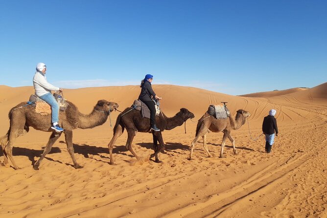 Night in Erg chebbi Desert, Camel Ride, Departure From Errachidia - The 14:00 drive to Merzouga and the rhythm of a two-day feel