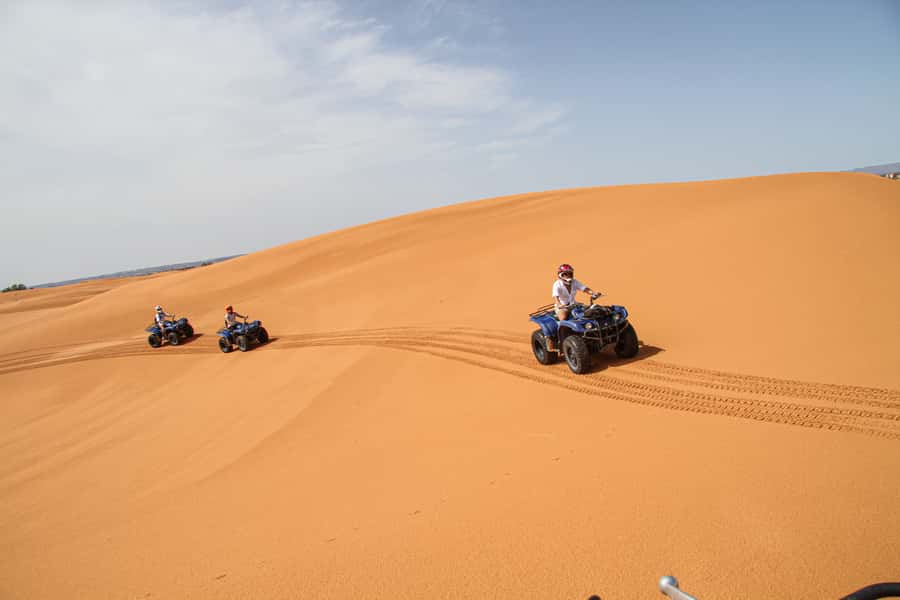 One Hour Sahara Desert Quad Biking tour - Riding Real Dunes: Control, Following the Guide, and Staying Safe