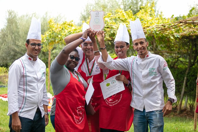 Organic Moroccan Cooking Class At Secret Berber Garden CT - Lunch on-site: sit down with what you cooked