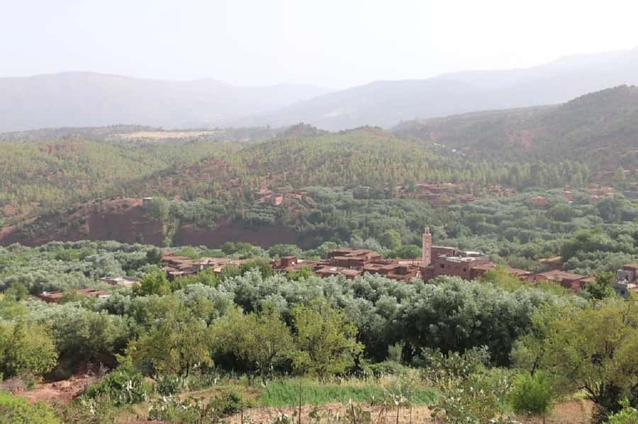 Ouirgan Berber villages & Salt mine Day trip from Marrakech - Marigha salt mine: the work behind the white deposits