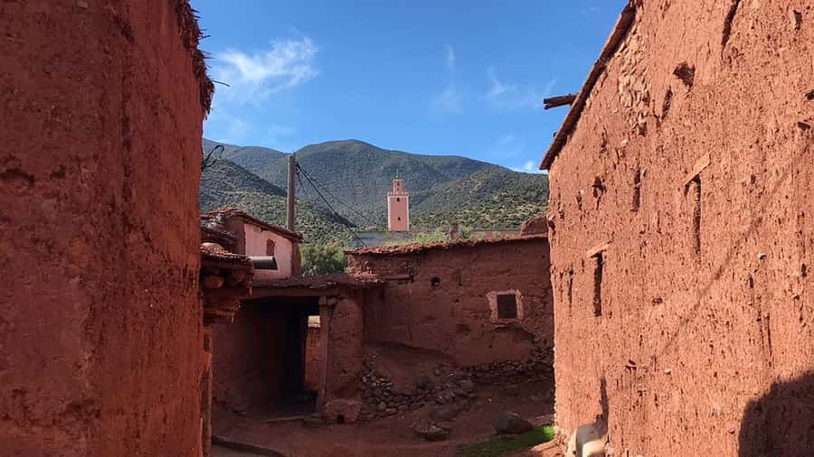 Ouirgan Berber villages & Salt mine Day trip from Marrakech - Getting out of Marrakech: private transport, markets, and a women’s cooperative