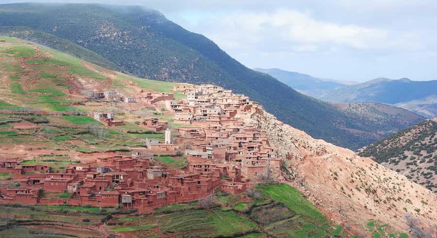 Ourika valley And Oulmes River day trip & Camel all Included - Ait Fares: lunch in a Berber house and the best place to reset
