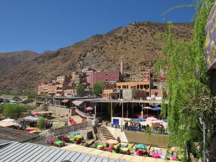 Ourika valley & atlas mountains guided tour from Marrakech - River lunch by the waterfalls: plan for food costs and enjoy the calm