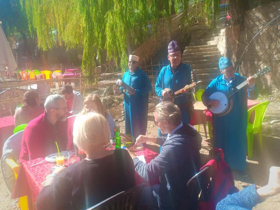 Ourika Valley ,Berber villages ,Atlas Mountains + Lunch - Lunch by the Ourika River: great when planned, optional for control