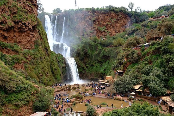 Ouzoud Waterfalls Day Trip & guided hike &boat trip - Boat trip by the falls: getting close without the chaos