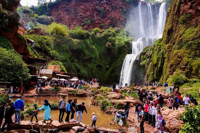 Ouzoud Waterfalls Day Trip & guided hike &boat trip - Ouzoud waterfalls: 110 m of water across three levels
