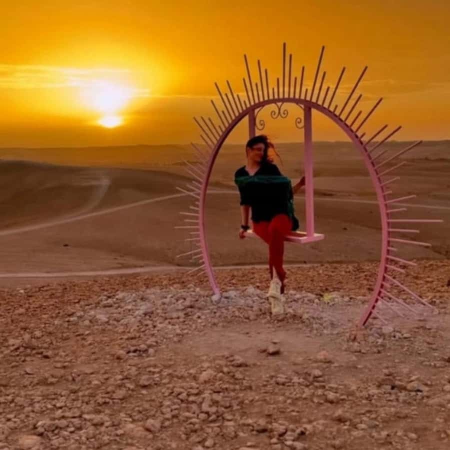 Overnight Agafay Desert Camel Ride Dinner show & Sunset - The sunrise routine: breakfast + that first light