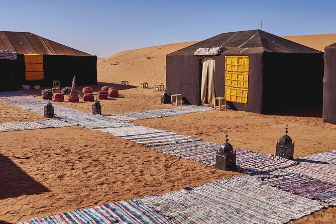 Overnight Camel trekking in Merzouga - The camel trek starts late afternoon, right before sunset