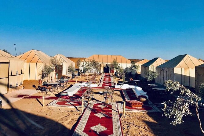 Overnight stay in desert camp & Camel trekking in the Sahara - Sandboarding and sunrise on Day 2: why the early start matters