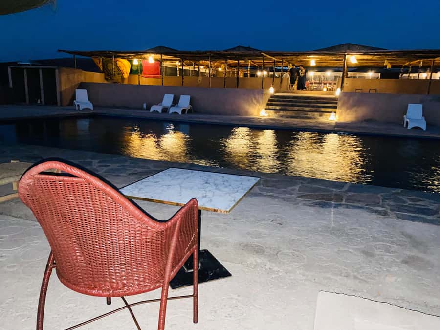 package: Agafay dinner, Sunset, show , Quad or Camel Ride - Pool Break and Camp Setup: Small Stop, Big Difference
