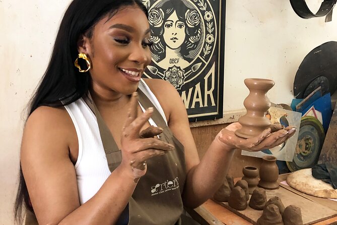 Pottery Workshop, A sensory journey at Arterre - Textures, Feet Kneading, and the Art Therapy Moment