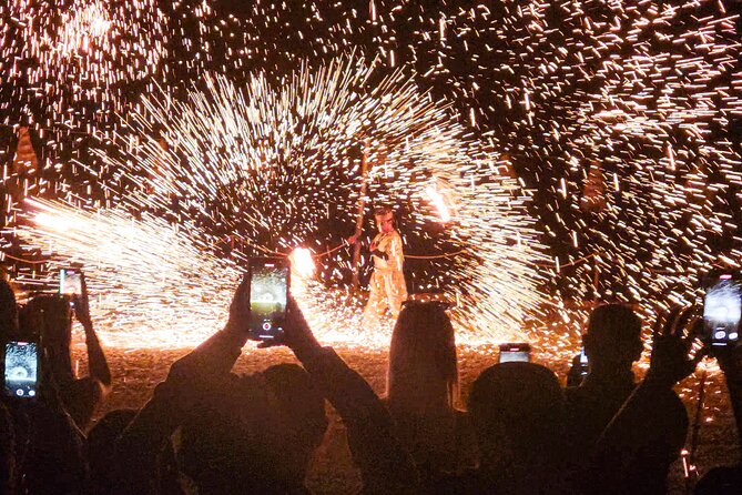 Premium Agafay Desert: Camel, Quad, Dinner & Fire Show - The evening camp: VIP dinner and Moroccan mint tea