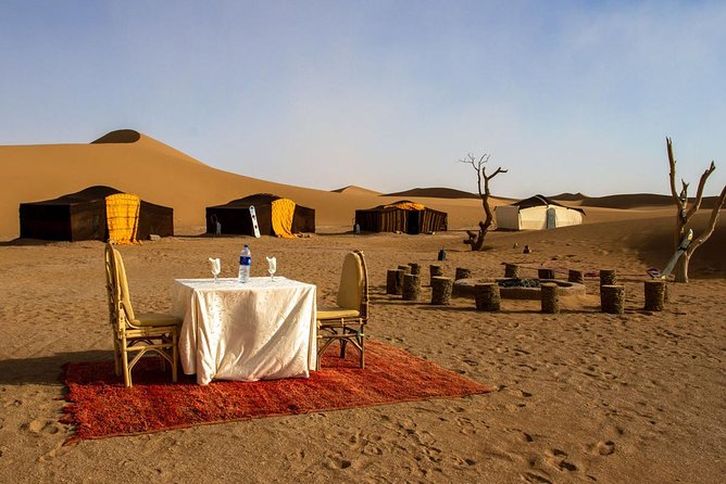 Private 3-days Desert tour from Zagora to Erg chigaga Dunes & Camel trek - Day 2: camel trek after breakfast and exploring the tallest dunes