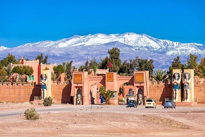 Private 5-Day Desert Tour from Casablanca to Sahara and Marrakech - Ouarzazate and Ait Ben Haddou: Desert Door Stops on the Way to Marrakech (Day 4)
