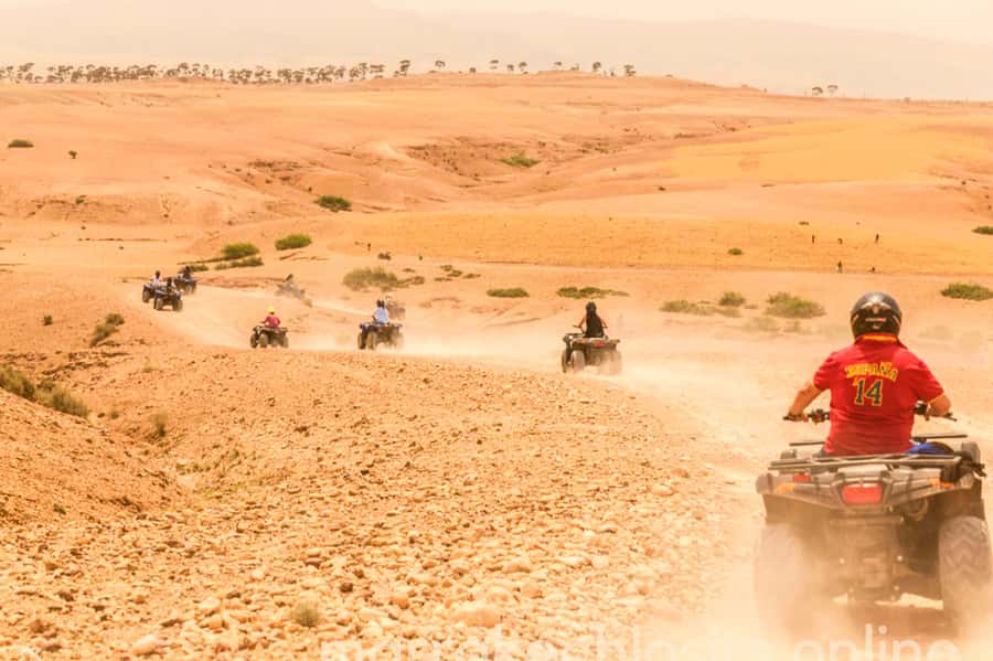 Private Agafay Desert Quad Biking Adventure from Marrakech - How long it really takes: 2 hours on paper vs how the day moves