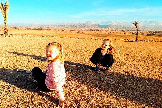 Private Atlas Mountains & Berber villages day trip - Agafay Desert: a dramatic change from Atlas greenery
