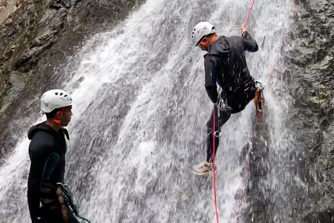 Private Canyoning Adventure in the Atlas Mountains. Discover nature in a new way - The 1-hour approach: gearing up your mindset