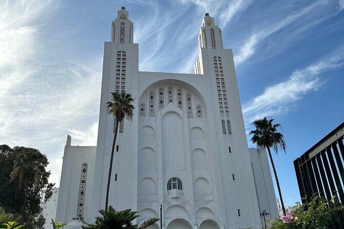 Private City Tour Casablanca includes Hassan II Mosque - Notre Dame of Lourdes: a modern cathedral with a cave moment