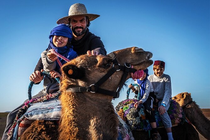 Private Day Trip to Agafay Desert With Quad, Camel Ride & Lunch - Camel rides and panoramic views: the calm contrast to quads