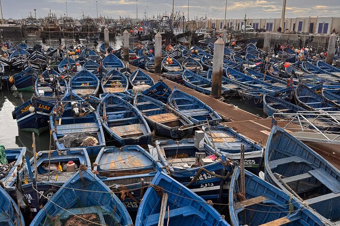 Private Full Day Trip Essaouira from Marrakech - Sqala du Port: fortress walls, cannons, and working-sea views