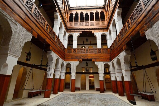 Private Guided Cultural Tour in Fez - Al-Attarine Medersa: tiles, calligraphy, and a rooftop view angle