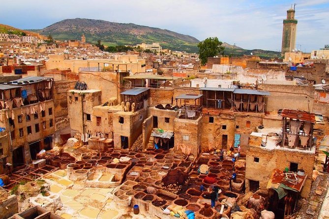 Private Guided Tour of the Medina of Fez and its Surroundings - Nejjarine: woodcraft in a historic funduq setting