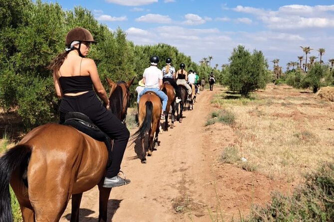 Private horseback ride in the Palmeraie of Marrakech - Safety Gear and “Protective Material”: What You Can Expect
