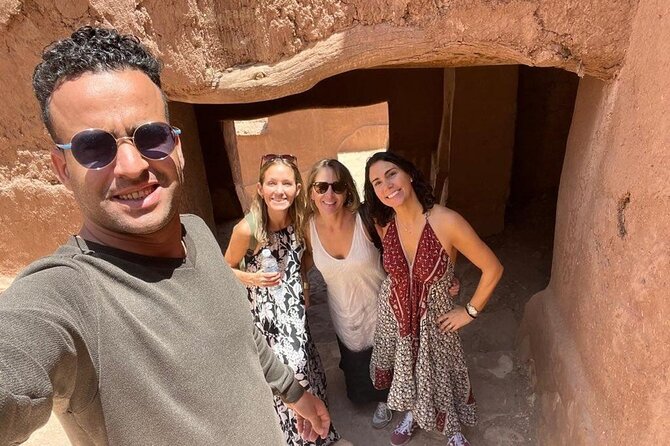 Private Luxury 4 Day Desert Tour from Marrakech to Sahara Desert - Day 1: Marrakech to Ait Benhaddou, Ouarzazate, and the movie-studio vibe