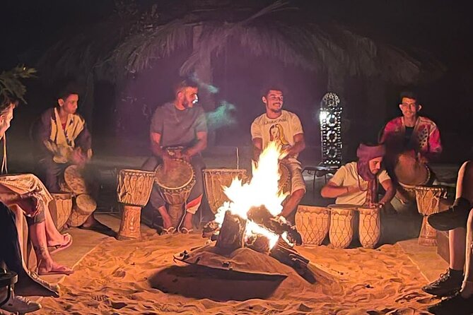 Private Luxury Tents ,Camel ride and Sandboard in Merzouga Desert - Day 2 return across the dunes: camel or jeep options