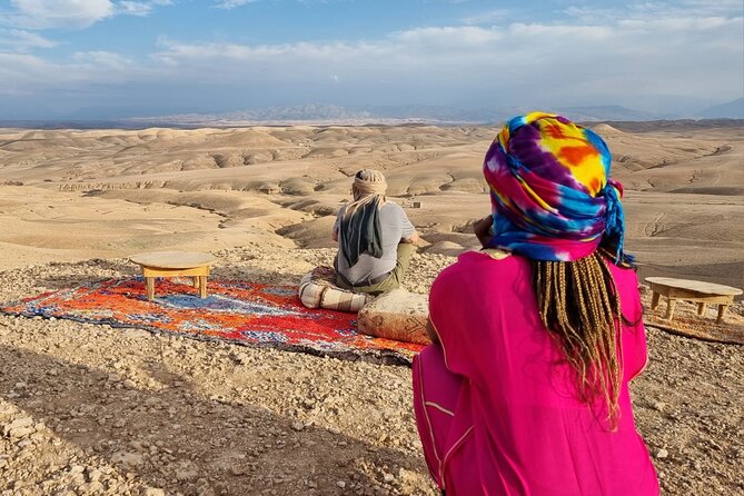 Private: Magical Dinner And Agafay Desert & Sunset Camel Ride - The camel ride in Agafay: single-seat saddle and a real briefing