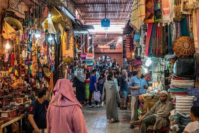 Private Marrakech excursion, camel ride or quad from Casablanca - Derb Fhal Zefriti Medina walk and the Gueliz contrast