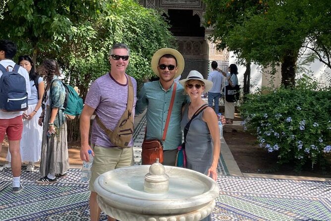Private Marrakech Guided Half Day City Tour - Madrasa Ben Youssef: cedar wood, zellige, and a school that lasted centuries
