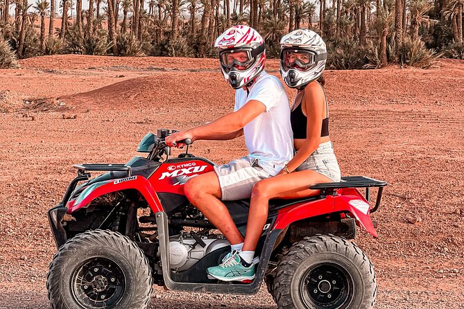 Quad Bike Adventure in Marrakech - Palm Grove ATV Time, Berber Villages, Tea, and Photos