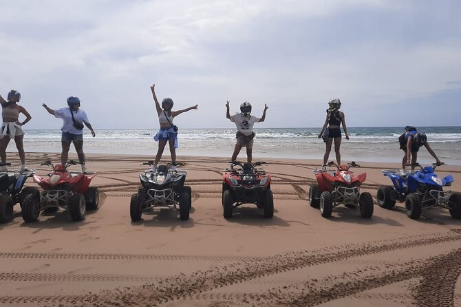 Quad Bike and Sandboarding on Sand Dunes Wild Beach - Berber village stop and Moroccan tea: a culture pause that isn’t just window dressing
