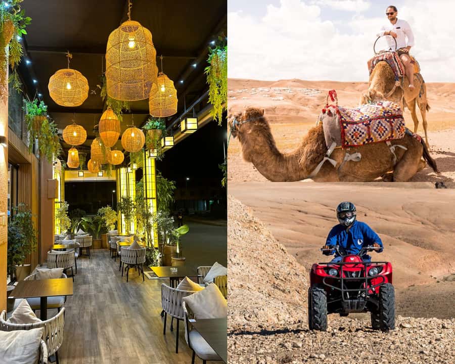 Quad bike & Camel ride in Agafay with dinner at Chouf L’or - From Marrakech pickup to Agafay timing that actually works