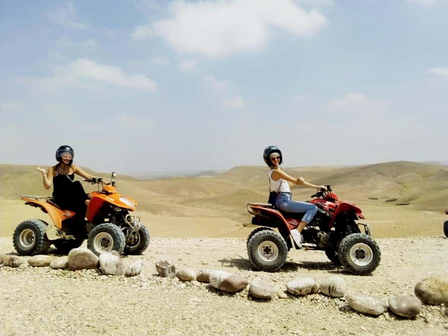Quad bike & Camel ride in Agafay with dinner at Chouf L’or - Quad bike in Agafay: real off-road fun, not a parade
