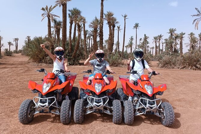 Quad Bike Experience at the Palmeraie Marrakesh - Getting to Jardin Majorelle: Meeting Point and Pickup Flow