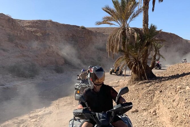 Quad Bike in Agafay Desert with lunch & swimming pool - Lunch and a Swimming Pool in the Desert: The Comfortable Payoff