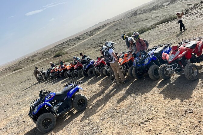 Quad Bike & Live Show Dinner in Agafay Desert - 6-hour Agafay day with a 4:00 pm start