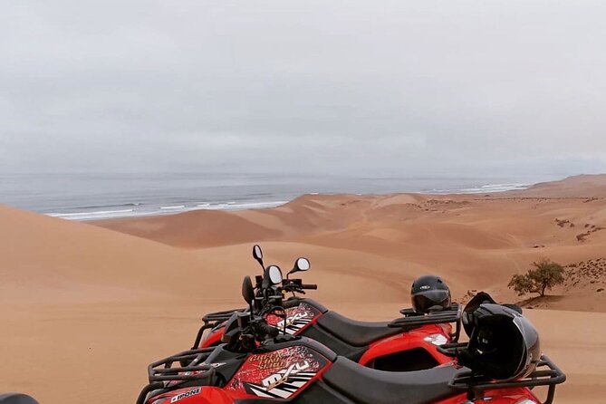 Quad Biking and Sandboarding on Sand Dunes Wild Beach - The Quad Ride Route: Coastal Trails Meet Golden Dunes
