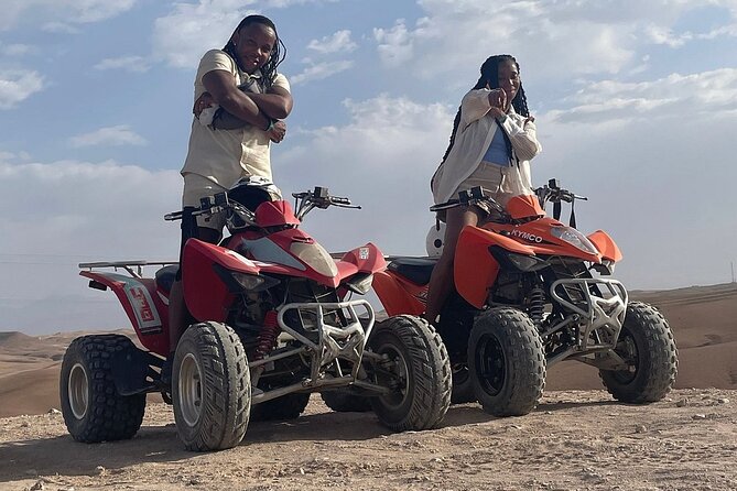 Quad Biking & Camel Ride in Agafay Desert with Dinner Show - Agafay Desert at Sunset: What You’re Really Buying for $23