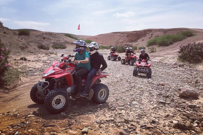 Quad biking excursion in The Desert Of Agafay & Lalla takerkoust - Automatic ATVs: easy for beginners, still not careless