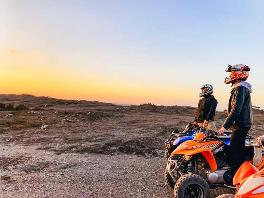 Quad biking in Agafay Desert with lunch & Camel Ride & pool - Camel ride: fun checkbox, but not a long trek