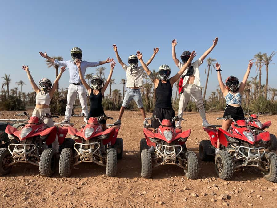 Quad biking in Marrakech's desert palm grove - What the included hotel pickup changes (and what it saves you)
