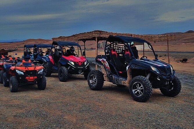 Quad biking in the Agafay Desert - The Tea Break Under Tents: More Than a Pause