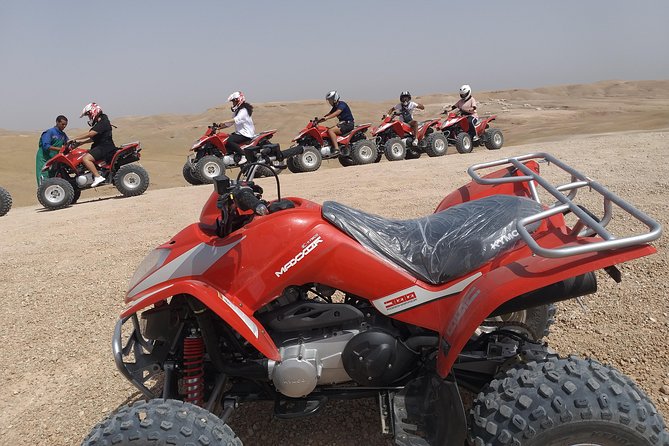 Quad Biking In The Rocky Desert of Agafay - The 2-hour quad ride through Agafay’s rocky desert